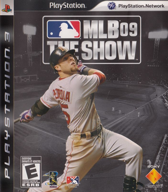 MLB 09: The Show box art for Playstation 3